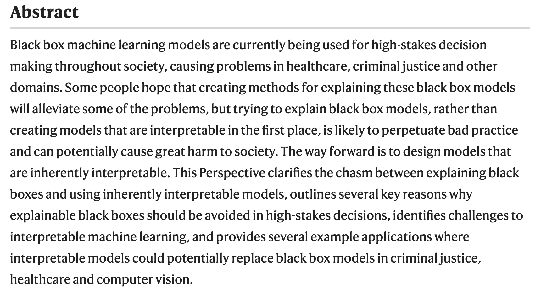 Ante-hoc explainability
